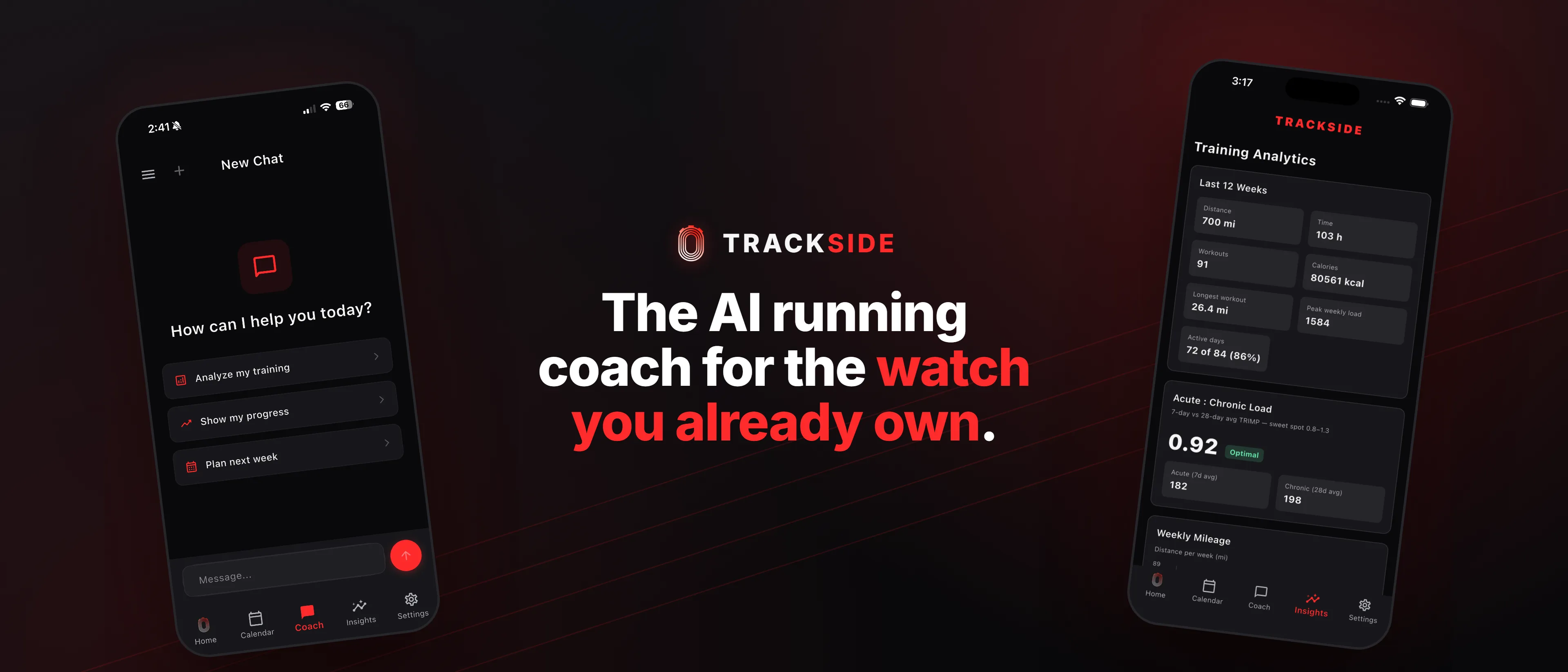 Trackside Training coaching and analytics screens from its current product artwork
